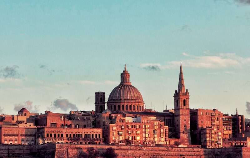 Mooie gebouwen in Malta