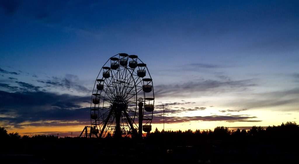 Reuzenrad in Joensuu