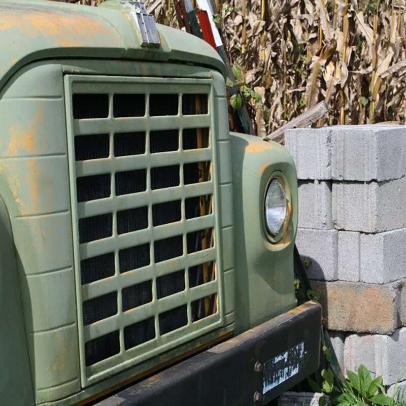 Vervallen camperbusje